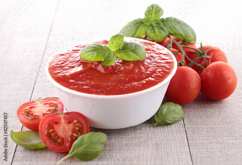 Fotografie tomato sauce