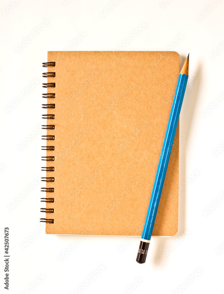 Notebook and Pencil Notebook and Pencil