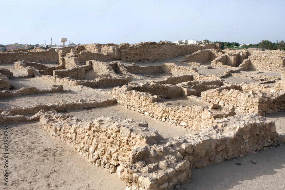 Excavated ancient Saar village