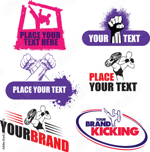 signs kickboxing and power sport