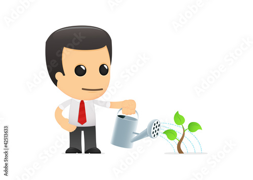 funny cartoon manager
