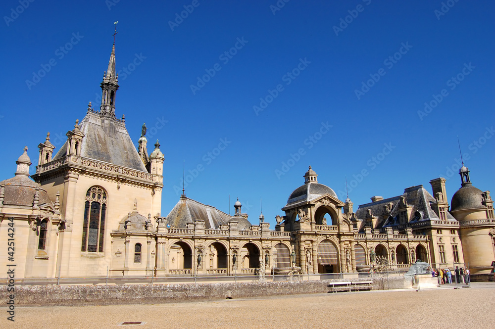 Chateau Chantilly castle, France
