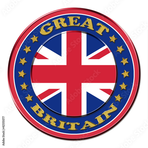 Free Download Award with the symbols of Great Britain - GFXLoad