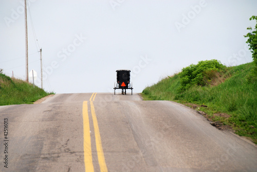 Canvastavla Amish Buggy