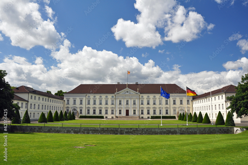 Obraz premium Schloss Bellevue in Berlin