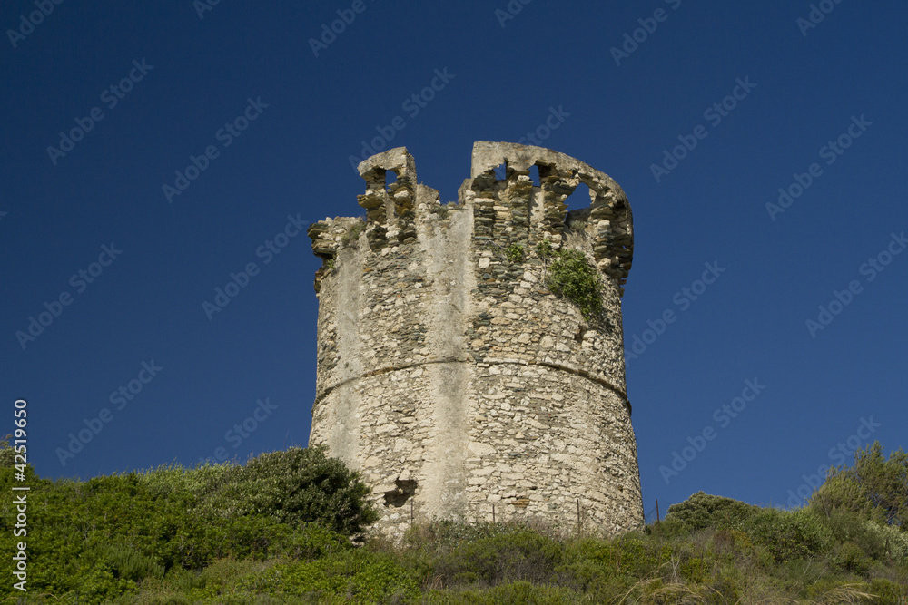 tour genoise en Corse (farinole)
