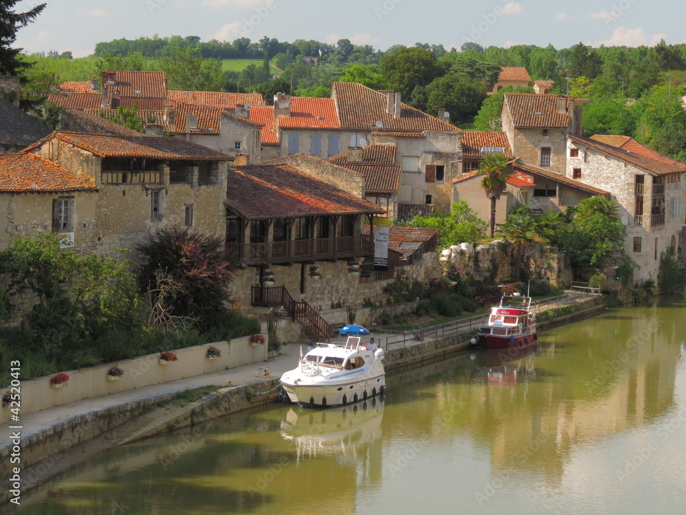 Village de Nérac ; Lot et Garonne ; Aquitaine