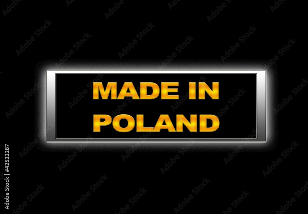 Made in Poland. Made in Poland.