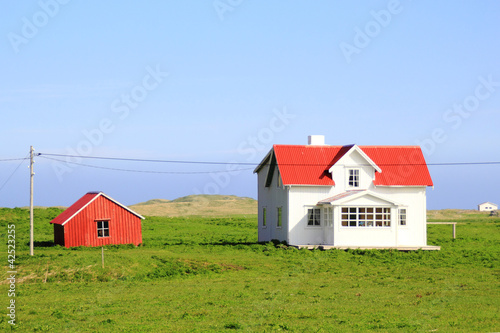 Two houses of Fredvang