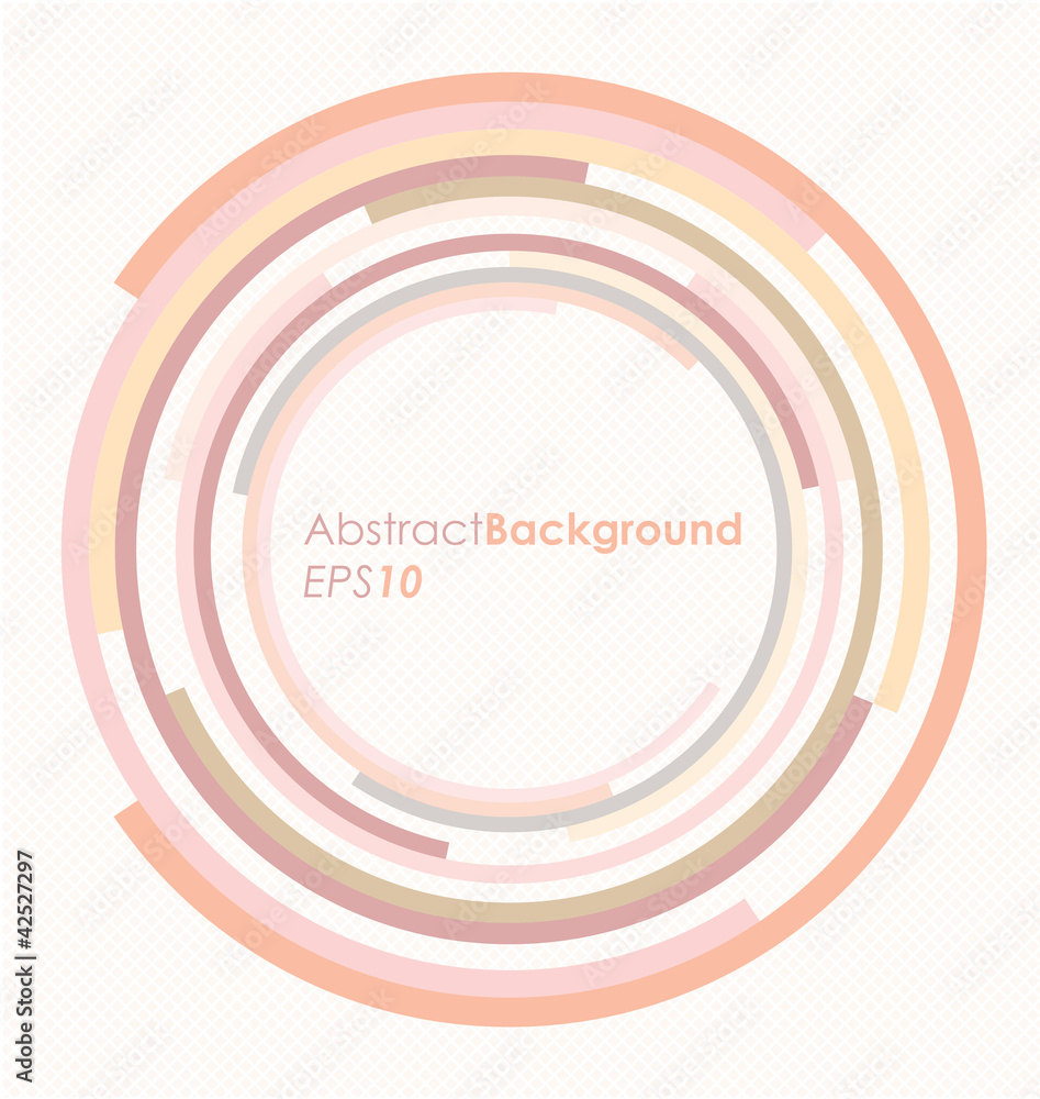 Rotating Circles Abstract Vector Background Rotating Circles Abstract Vector Background