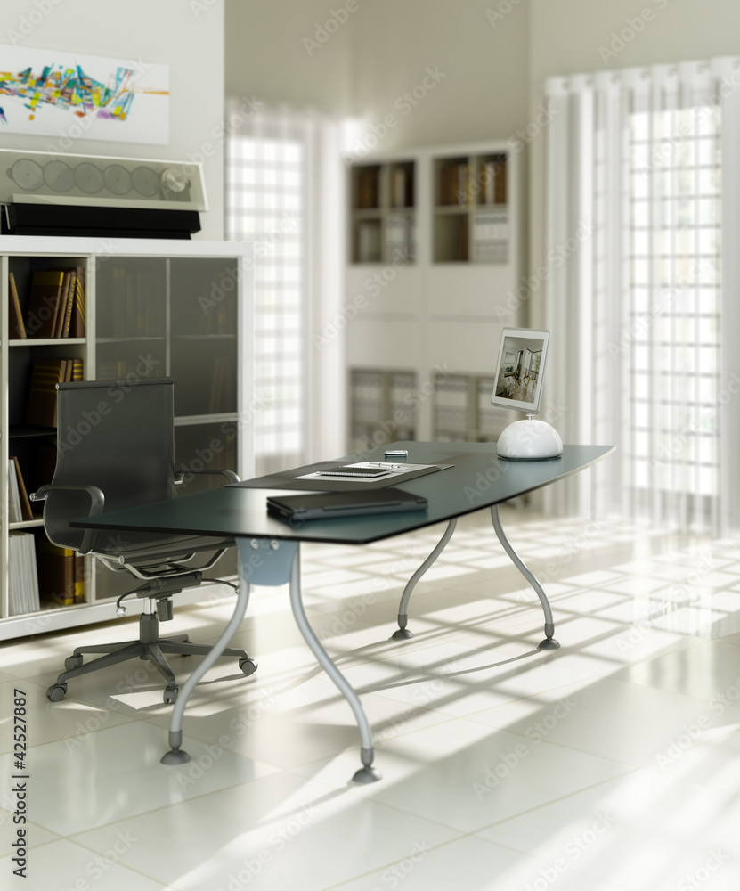 Contemporary designed office (focused) Contemporary designed office (focused)