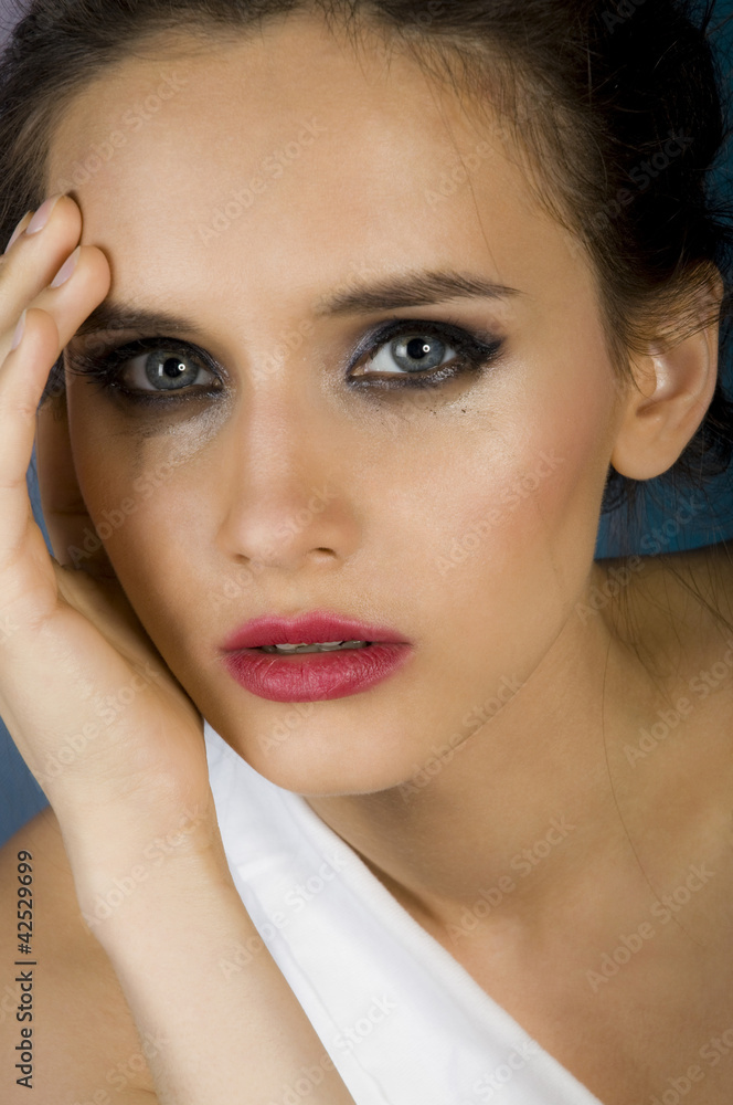 Crying women portrait Crying women portrait