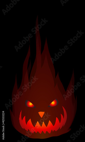 halloween flamme
