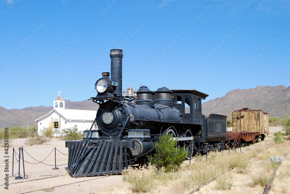 Naklejka premium The Old West