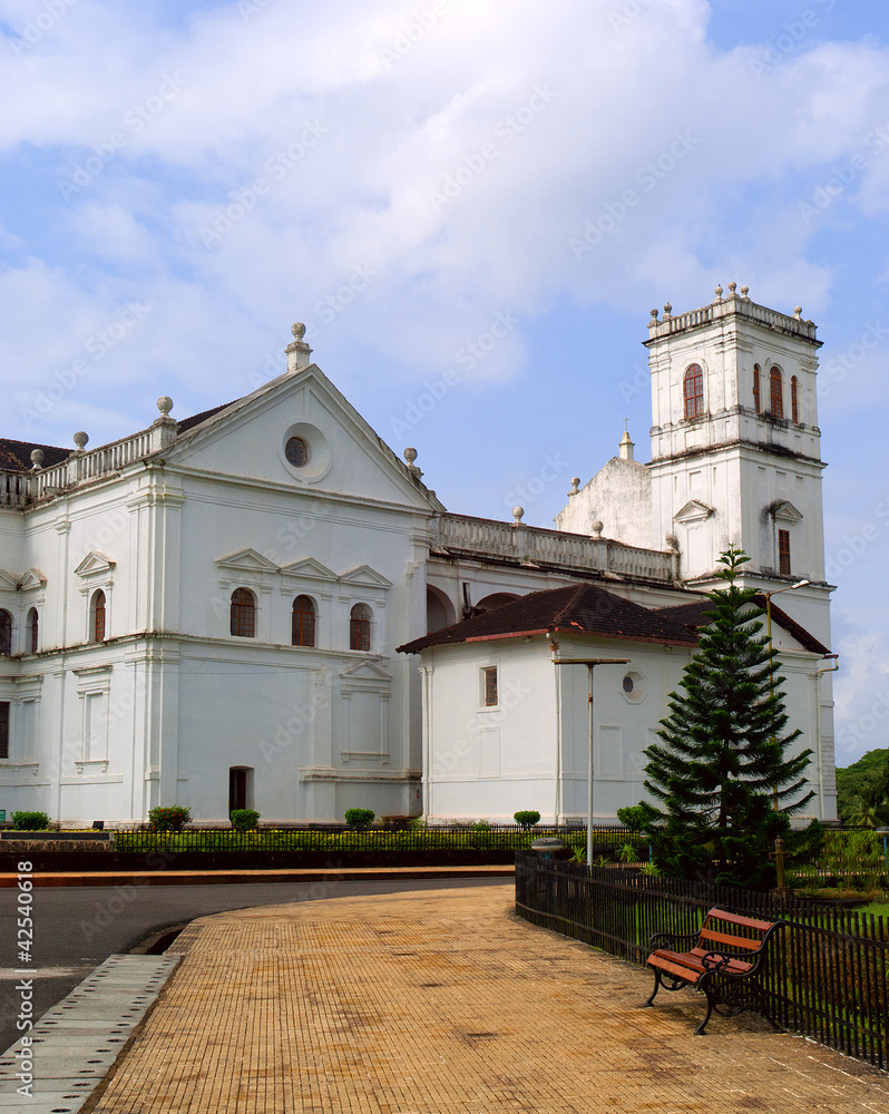 St.Catherine Cathedral catholic church in Old Goa.