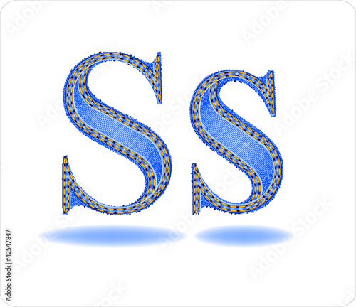 Буква S