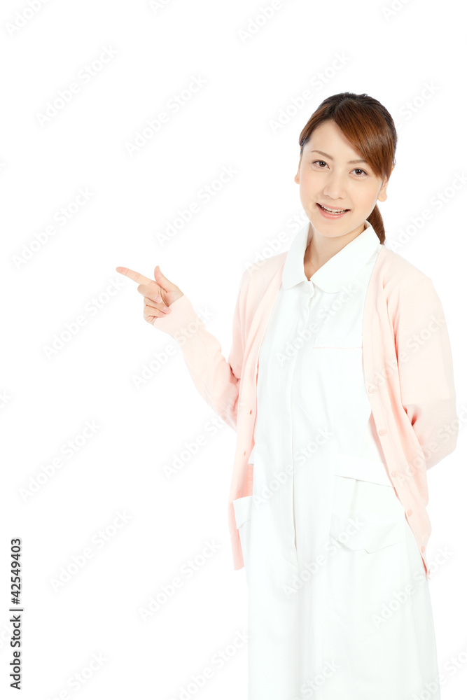 Beautiful young nurse. Portrait of asian Beautiful young nurse. Portrait of asian