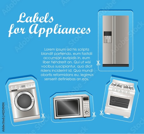 Appliances labels