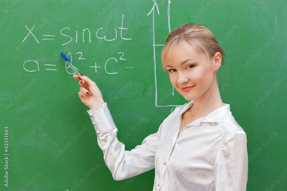 student show formulas at blackboard