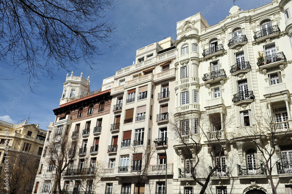 Fototapeta premium Travel Photos of Spain - Madrid Cityscape