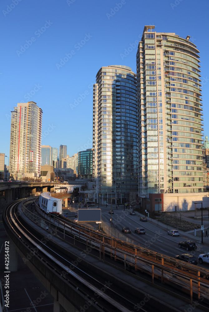 Downtown Vancouver, Commuter Rail