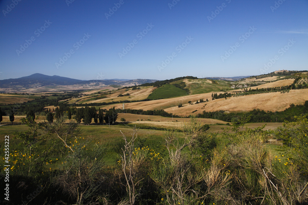 Siena, Val d'Orcia