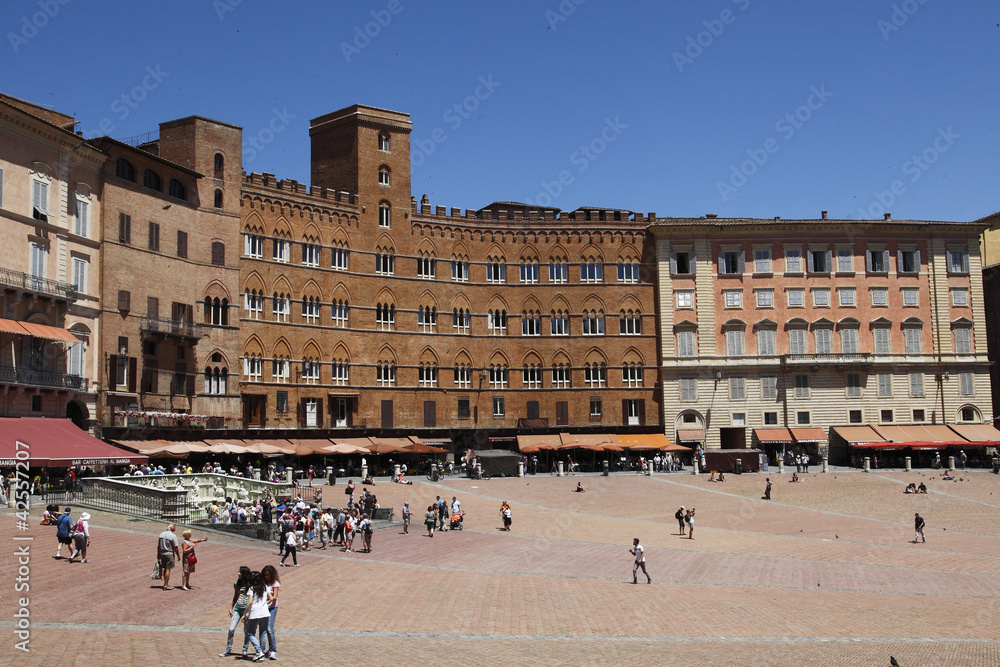 Siena, piazza del Campo dei Miracoli