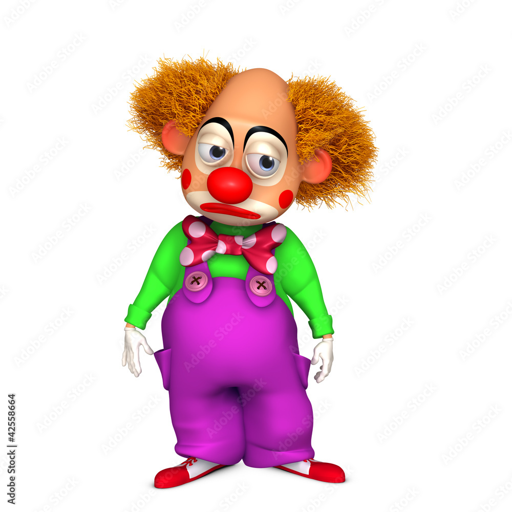 cartoon clown