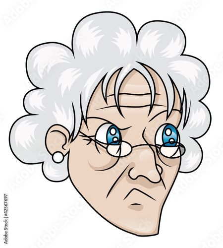 Suspicious Old Woman
