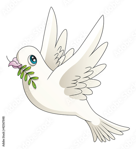 Cartoon Dove