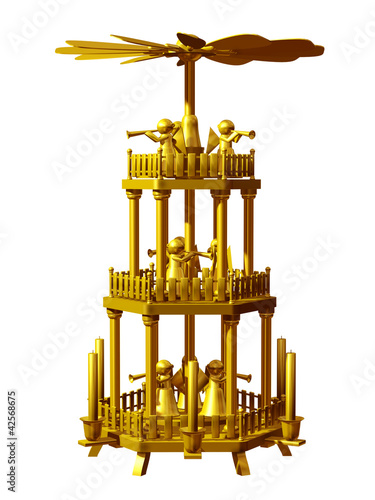 'German Christmas pyramid'