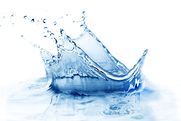 Fresh water splash