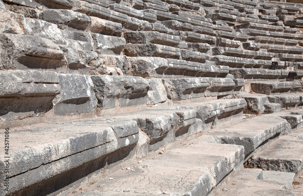 Ancient theatre of Aspendos in Turkey