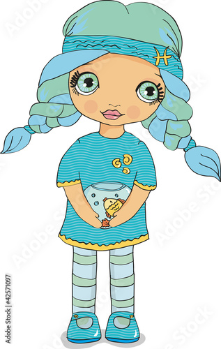 Children's horoscope, zodiac sign of fish