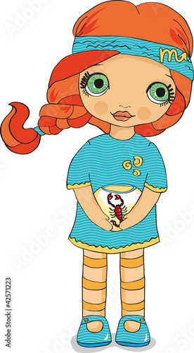 Children's horoscope, zodiac sign Scorpio
