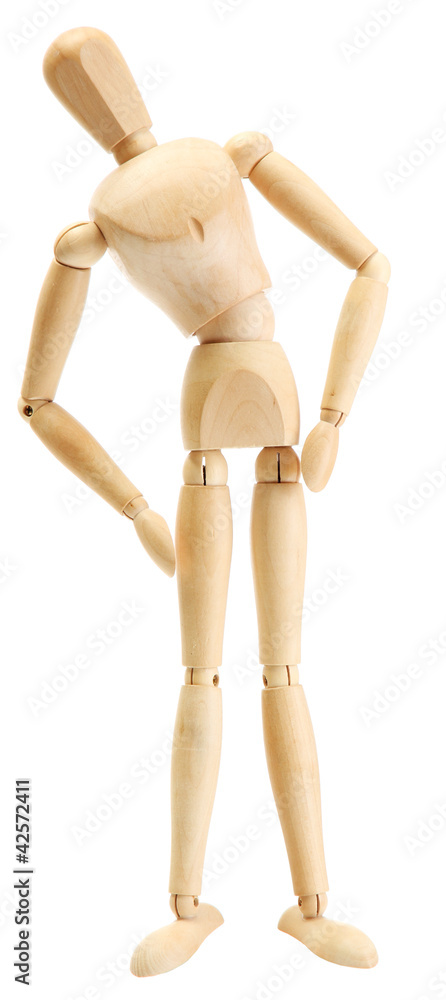 wooden mannequin isolated on white wooden mannequin isolated on white