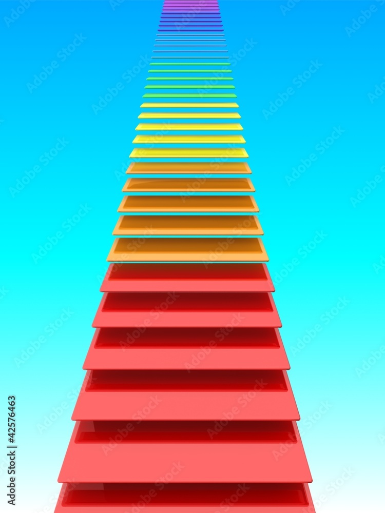Rainbow srairs Rainbow srairs
