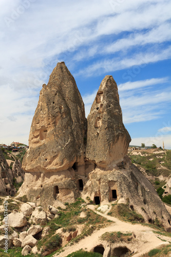 Unique geological formations, Cappadocia, Turkey