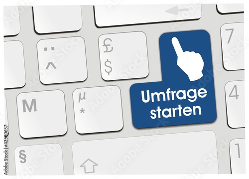 clavier umfrage starten