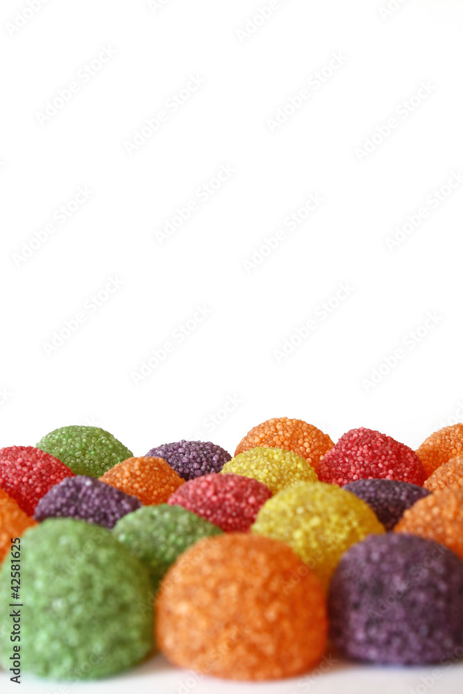 renkli şekerlemeler