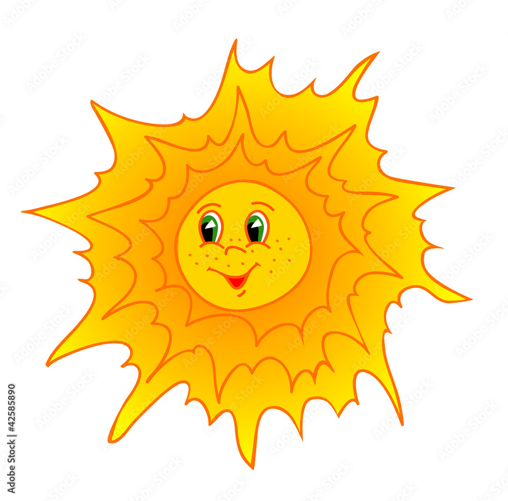 sun cartoon sun cartoon