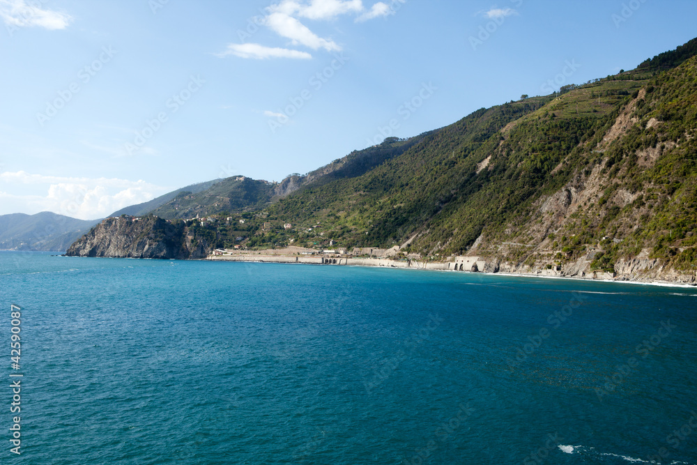 Cinque Terre-coast between Manarola and Corniglia