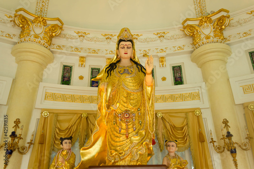 Stock Photo - Kuan Yin image of buddha Chinese art