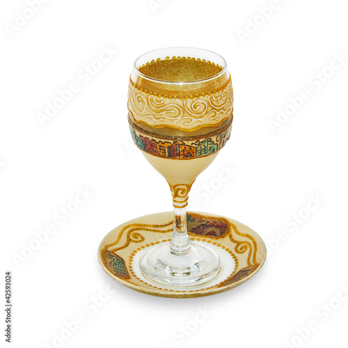 Fotografie Jewish Glass for wine