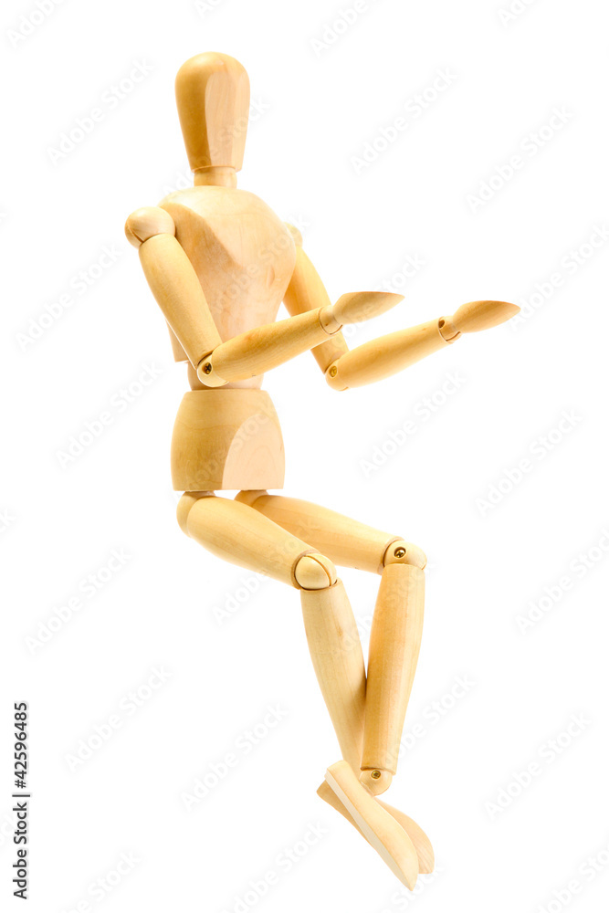 wooden mannequin isolated on white wooden mannequin isolated on white