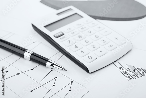 graphs and charts of stock market