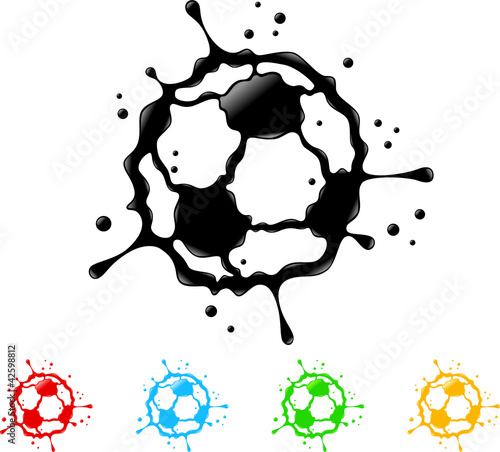 soccer ball splat