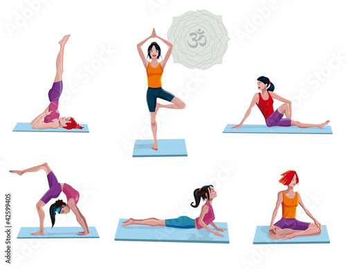 Women Practicing Yoga