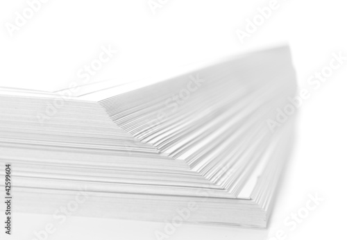 stack of paper photo