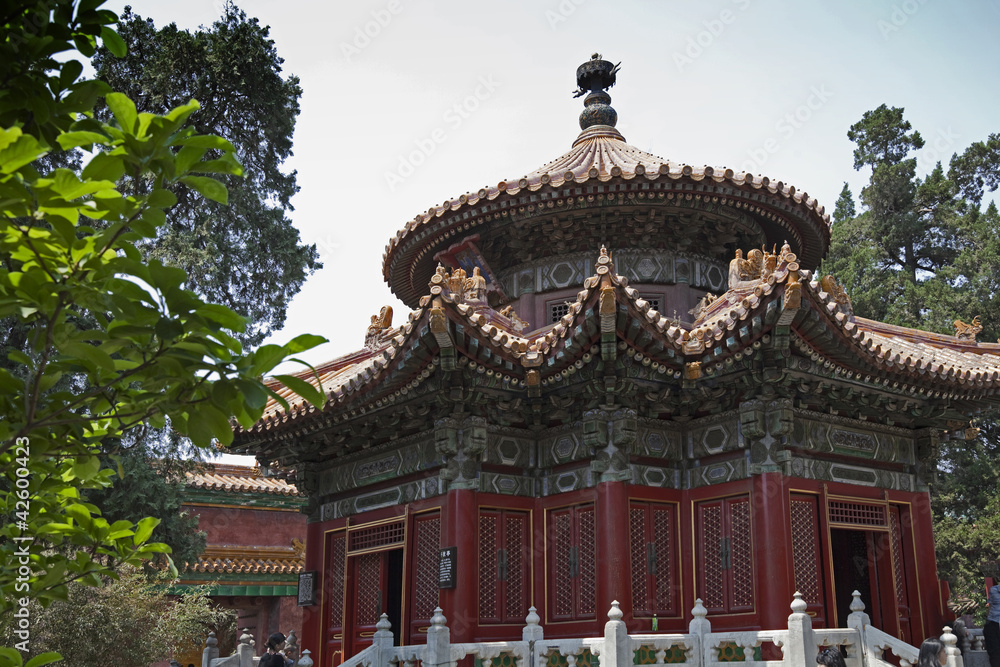 small Chinese pagoda